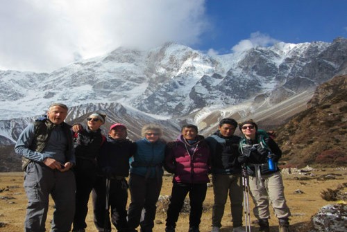 View of Mt. Manaslu