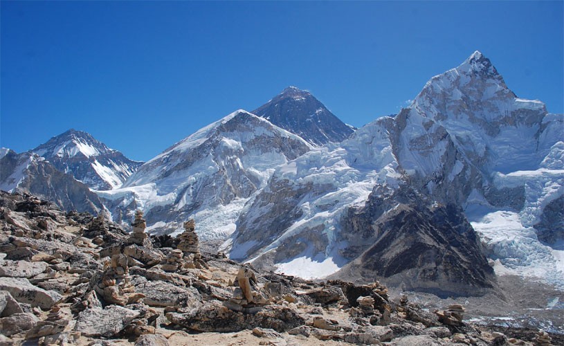 Mt.Everest View from Khumbu Glacier