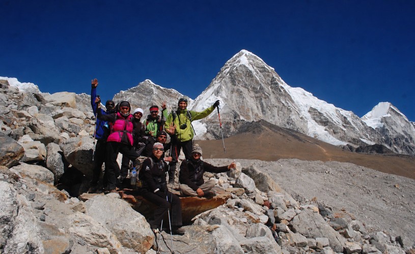 Stunning view of Pumori