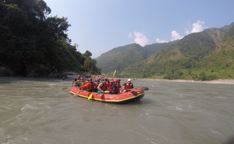 Rafting in Nepal