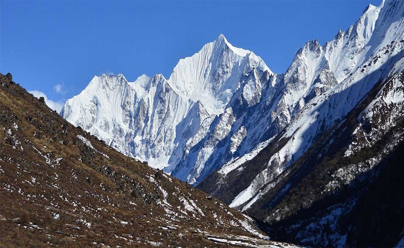 An Excellent View of Mt. Langtang Ri