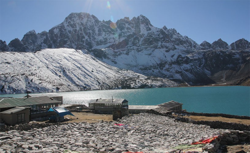 Amazing Gokyo Lake in the Spring TIme