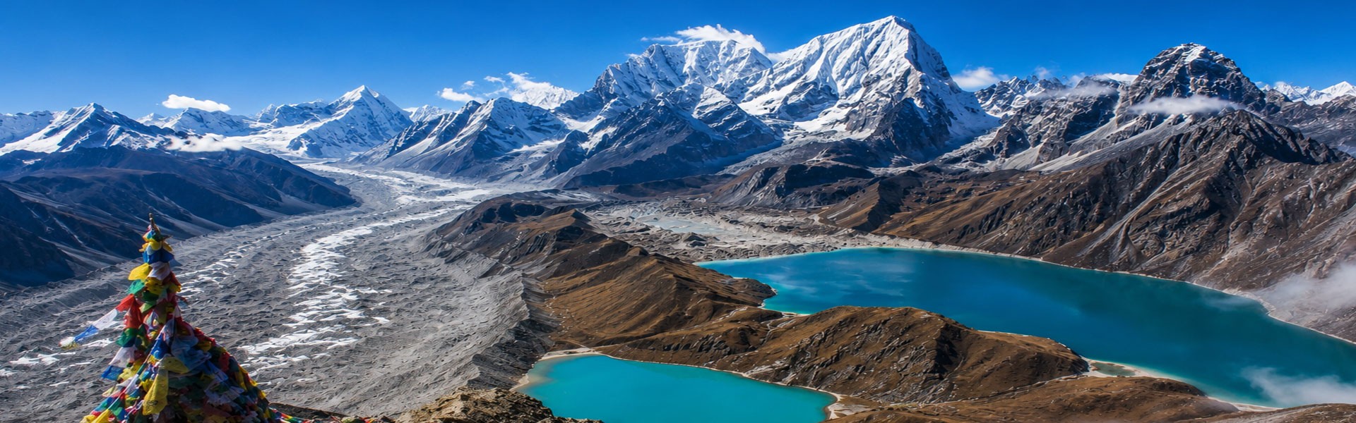Stunning view of Gokyo Lake