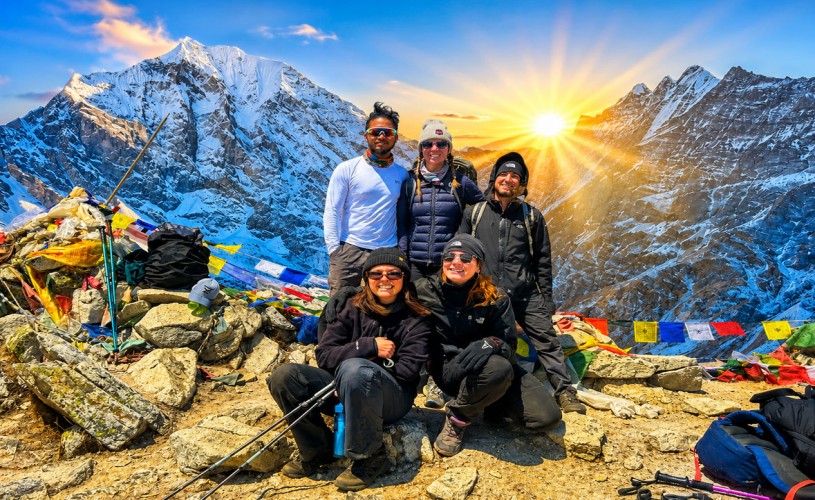 Langtang Valley Trek 10 Days sunrise views