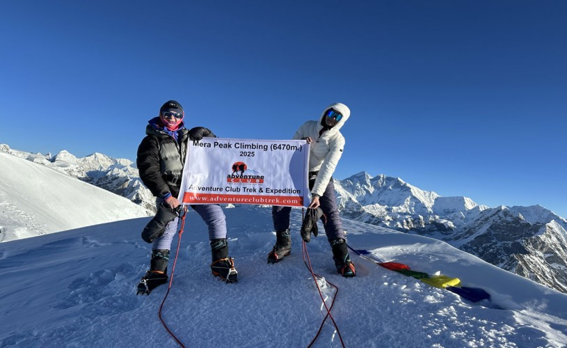 Mera Peak Summit Success