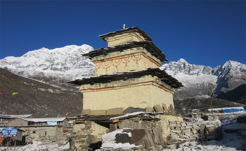 View of Mt. Ganesh Himal