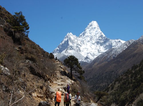 Breathtaking view of Mt. AmaDblam
