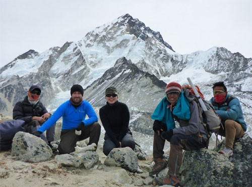 Group Photography at Everest Base Camp