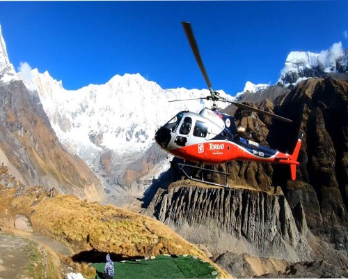  Annapurna Base Camp Heli Tour Day