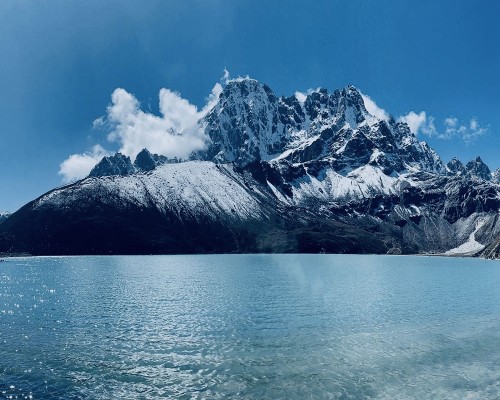  Fifth Lake On The Top Of Gokyo Ri