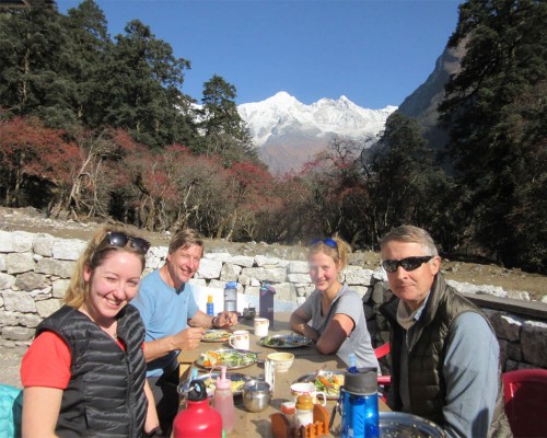 Annapurna Mountain View From Manaslu