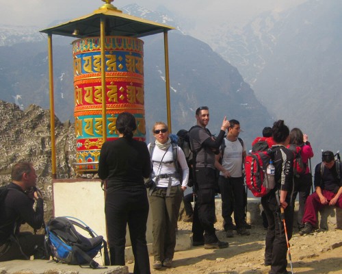 Buddhist Mani In Namche