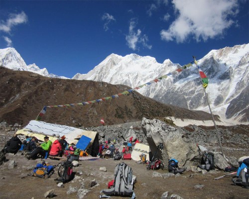 Himalayan View On Manaslu Treks