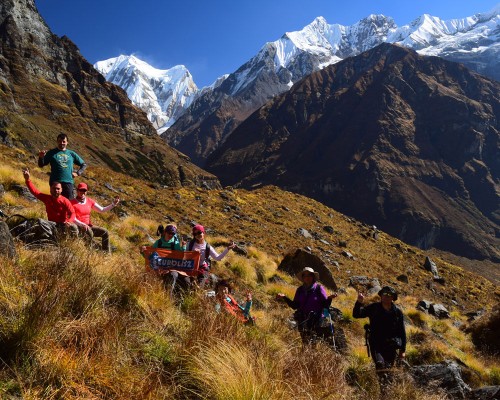 Mt.gangapurna View From Abc
