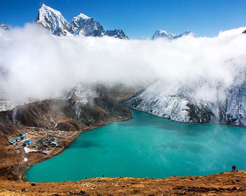 Stunning View Of Gokyo Lake
