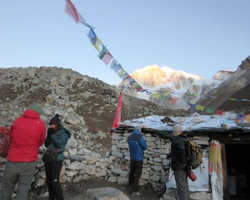 Tea Shop On Manaslu Trekking
